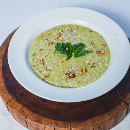 Risoto Al Pesto